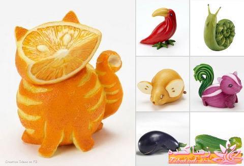 تزیین خوراکیها